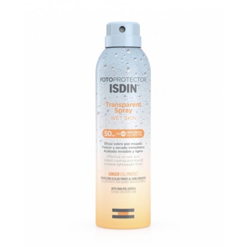 Fotoprotetor Isdin Transparent Spray Wet Skin SPF50 250ml
