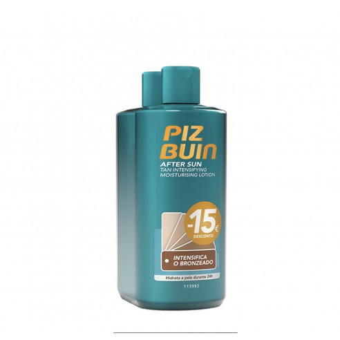 Piz Buin After Sun Loção Intensificadora Bronzeado Pack duplo 200 ml