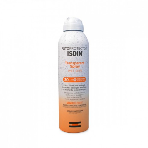 Fotoprotector ISDIN Transparent Spray Wet Skin SPF30 250ml