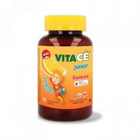 Vitacê Junior 60 Gomas Morango