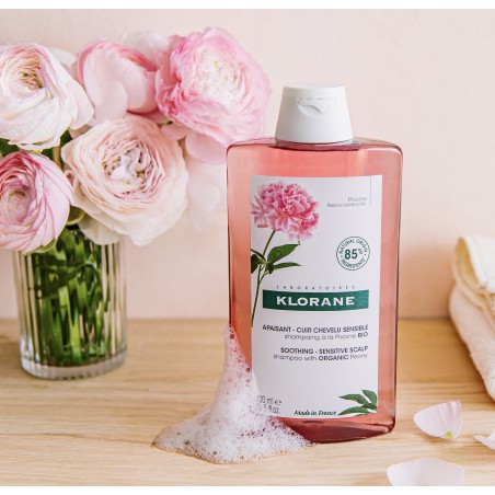 Klorane Capilar Champô Peónia 400 ml