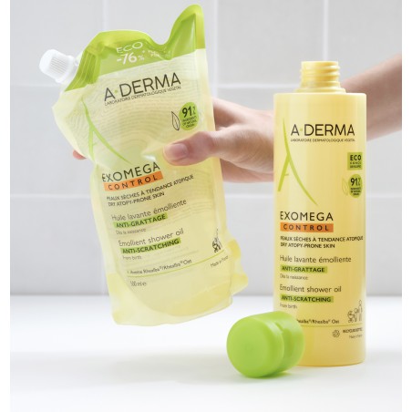 A-derma exomega Oleo emoliente 500 ml recarga