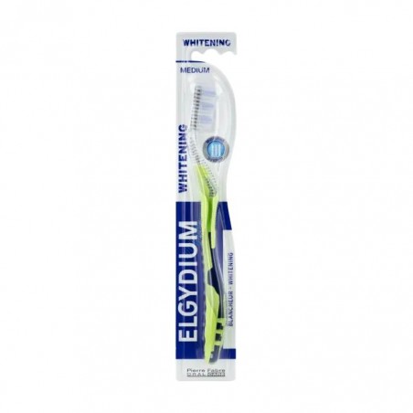 Elgydium Escova de Dentes Whitening Media 1 escova