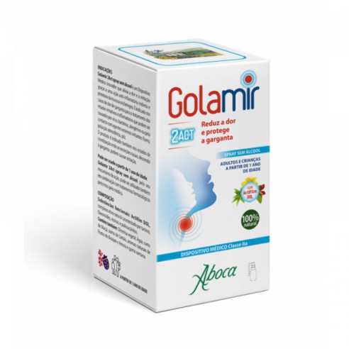 Aboca Golamir 2Act Spray Sem Álcool 30ml