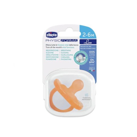 Chicco Chupeta PhysioForma Luxe Laranja 2-6M