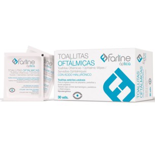 Farline Toalhitas Oftálmicas x30 Unidades