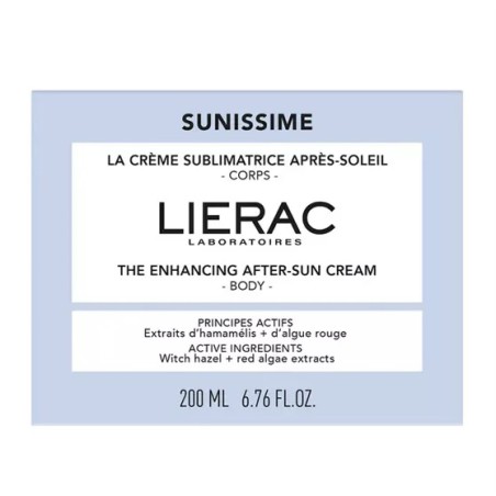 Lierac Sunissine After Sun Creme Pós Solar Corpo 200ml