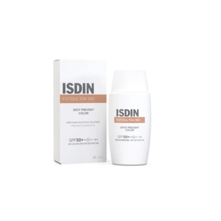 Isdin Fotoprotetor Spot Prevent SPF50 com cor 50ml
