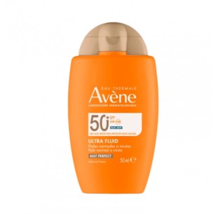 Avène Solar Mat Perfect Fluido com Cor SPF50+ 50ml