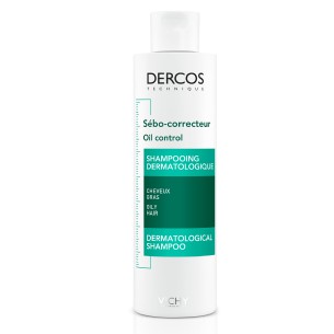 Dercos Champô Tratamento Sebo Corretor 200 Ml