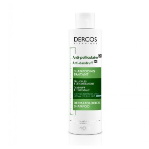 Dercos AntiCaspa Champô Caspa Oleosa 200ml