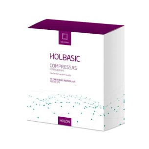 Holbasic Compressas Esterilizadas 10X10cm Não Tecido...