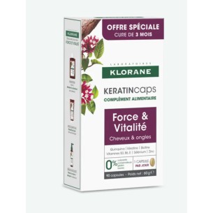 Klorane Keratincaps 90 cápsulas