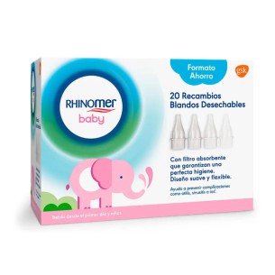 Rhinomer Baby Recargas Flexíveis Descartáveis x10