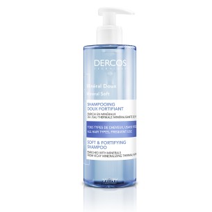 Dercos Champô Mineral Suave 400ml