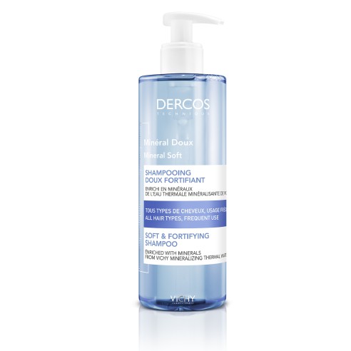 Dercos Champô Mineral Suave 400ml