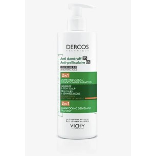 Dercos Anticaspa DS 2em1 Champô e Condicionador 390ml