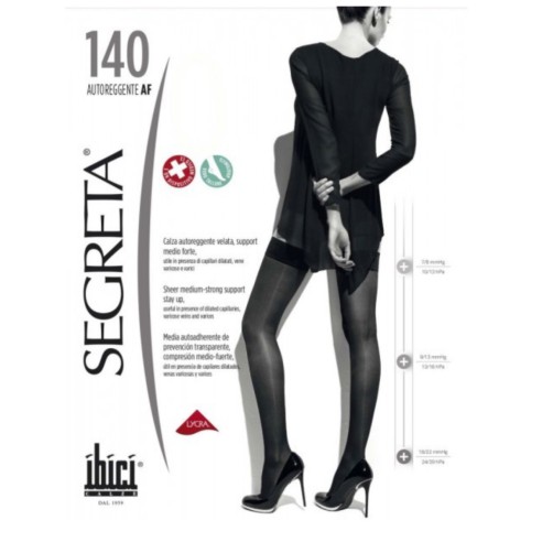 Ibici 140 Stay Up AF Coxa Cor Nero Tamanho 2
