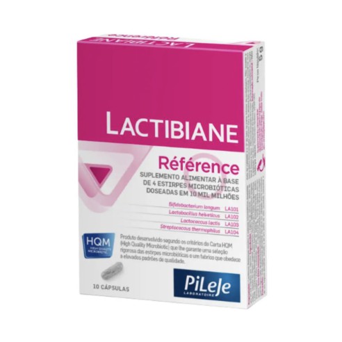 Pileje Lactibiane Reference 10 capsulas