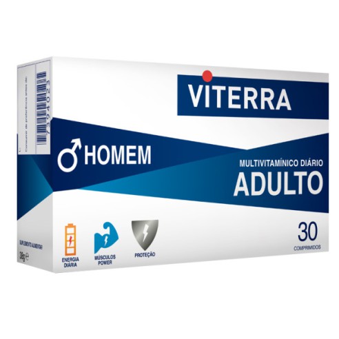 Viterra Homem Adulto 30 comprimidos