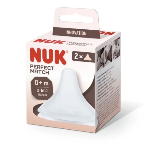 Nuk Perfect Match Tetina Silicone Anticolica S X2