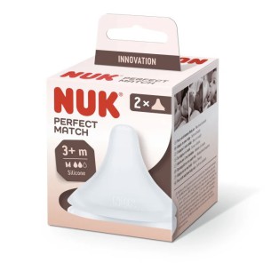 Nuk Perfect Match Tetina Silicone Anticolica M X2