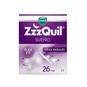 Vicks Zzzquil Nasal Strips 26 unidades