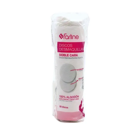 Farline Discos Desmaquilhantes X80
