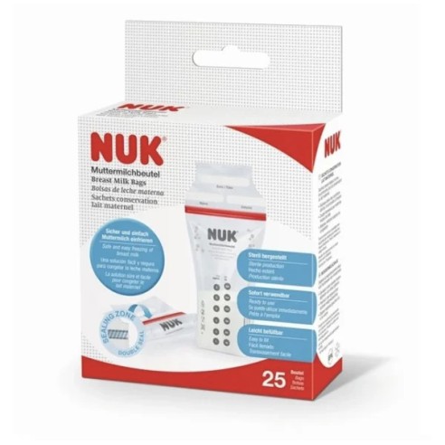 Nuk Sacos para Congelação de Leite Materno X25