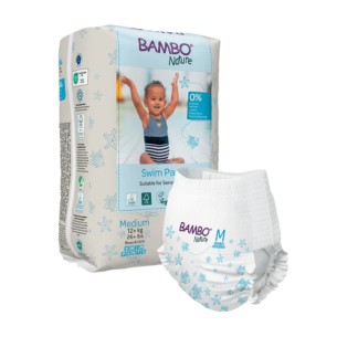 Bambo Nature Fraldas de Banho (+12 kg) 12 Unidades
