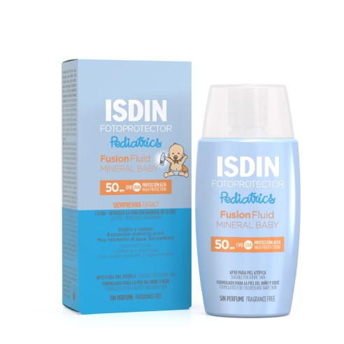 Fotoprotector ISDIN Fusion Fluid Mineral Baby...