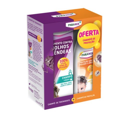 Paranix Pack Champô Tratamento 200ml + Champô...