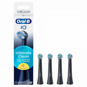 Oral B iO Ultimate Clean Recarga Preta x4