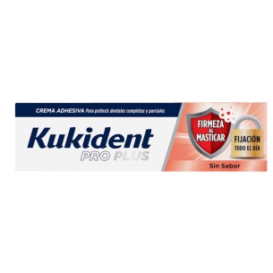 Kukident Pro Plus Firmeza Mastigar Creme Adesivo S/ Sabor...