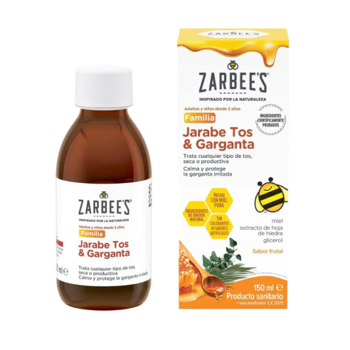 Zarbee’s Xarope Tosse e Garganta 150ml
