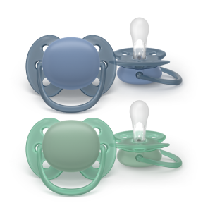 Philips Avent Ultra Soft Chupeta 6-18M Azul e Verde