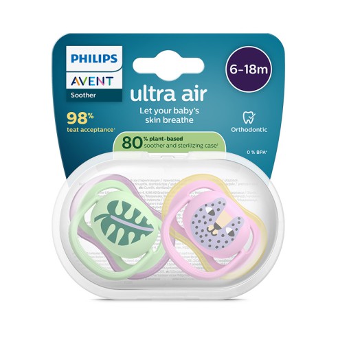 Philips Avent Ultra Air Chupeta Folha e Tigre...