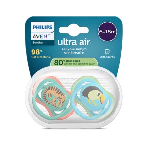Philips Avent Ultra Air Chupeta Leopardo e Tucano 6-18M 2