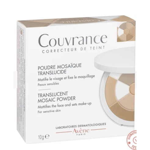 Avene Couvrance Pó Mosaico Translúcido 9g