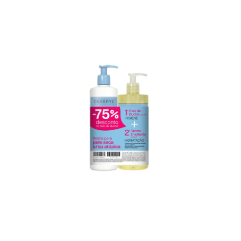 Dexeryl Creme Emoliente - 500g + Oléo Duche -...