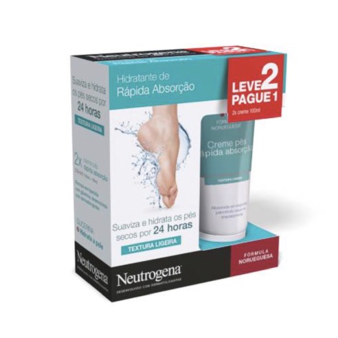 Neutrogena Creme De Pés Absorção Rápida 100ml...