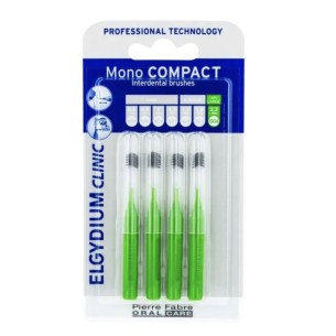Elgydium Clinic Escovilhão Mono Compact Verde X4 Unidades
