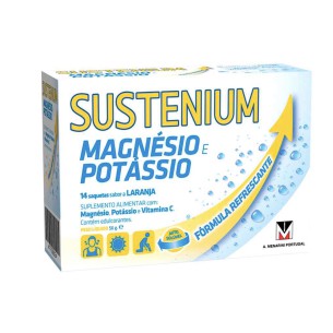 Sustenium Magnésio Potássio Saquetas Pó x14 Unidades