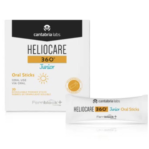 Heliocare360 Junior Oral Sticks Saquetas X20