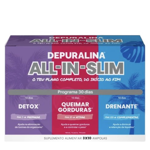 Depuralina All-In-Slim 30x10ml