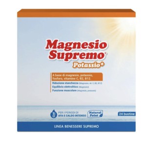 Magnesio Supremo Potassio+ 4,8G x24 Saquetas