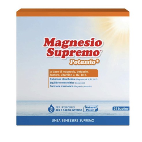Magnesio Supremo Potassio+ 4,8G x24 Saquetas