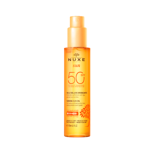 Nuxe Sun Óleo Bronzeador SPF50 150mL