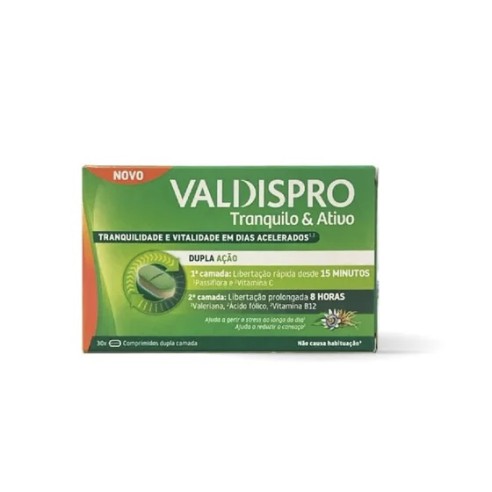 Valdispro Tranquilo & Ativo Comprimidos X30