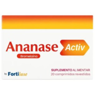 Fortilase Ananase Activ 20 Comprimidos